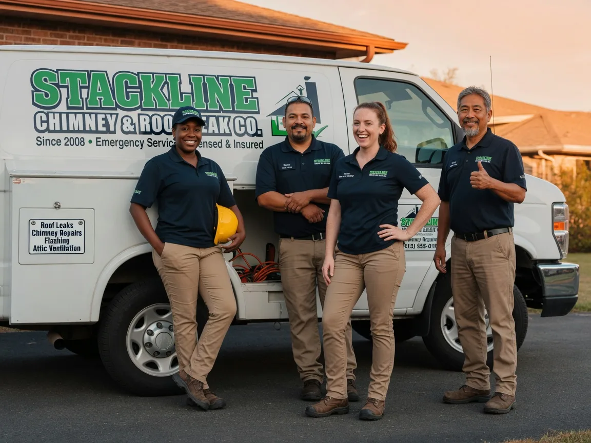 Chimney flashing repair company in Pearsall, TX